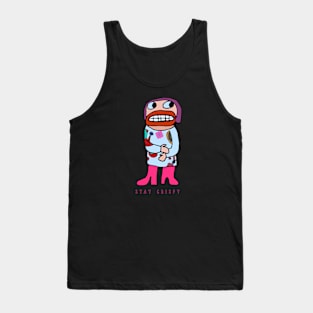 Cartoon lady Tank Top